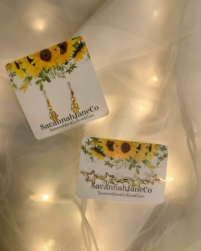 Fatima&#39;s Hand Earings