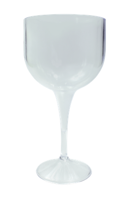 Taça de Gin em Plástico Incolor