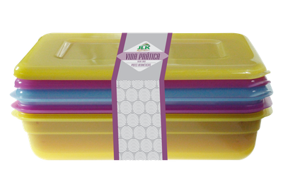 Kit 3 potes click de 1000ml