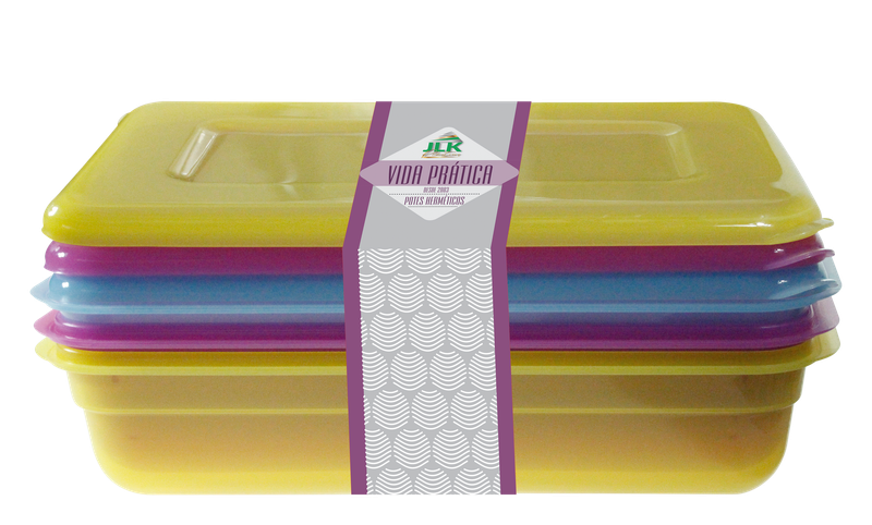 Kit 3 potes click de 1000ml