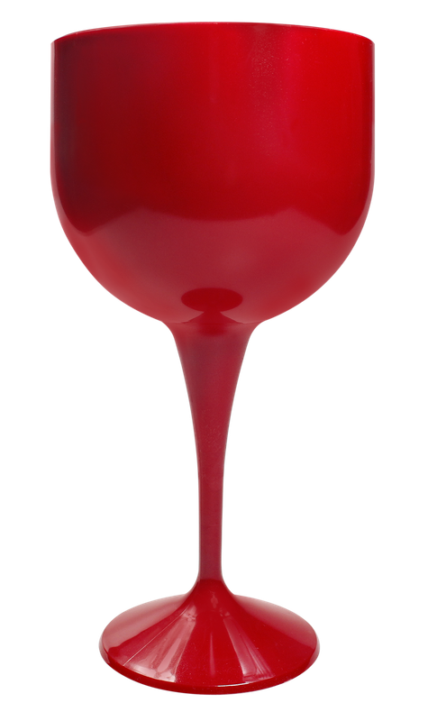 Taça de Gin em Plástico cores sólidas