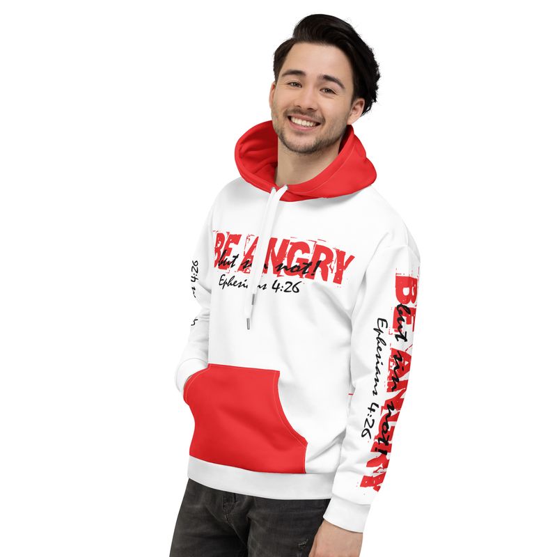BE ANGRY BUT SIN NOT Genderless Hoodie