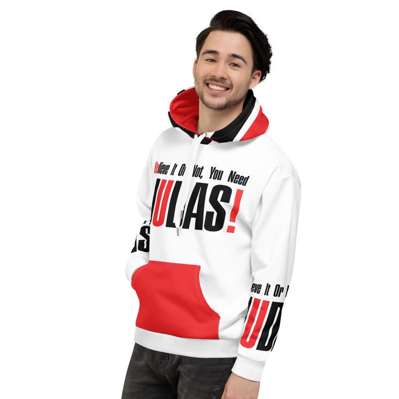 BELIEVE IT OR NOT YOU NEED JUDAS Genderless Hoodie