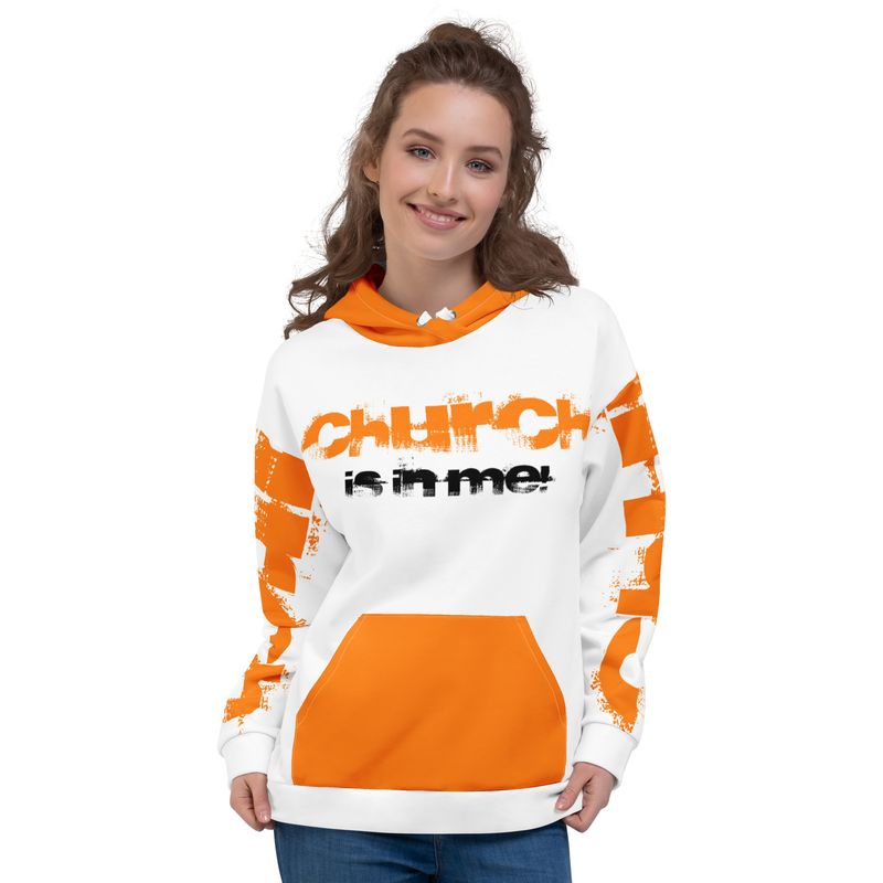 CHURCH IS IN ME Genderless Hoodie