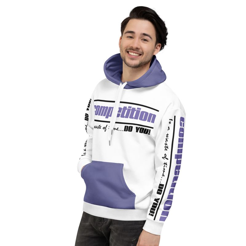 COMPETITION IS A WASTE OF TIME Genderless Hoodie