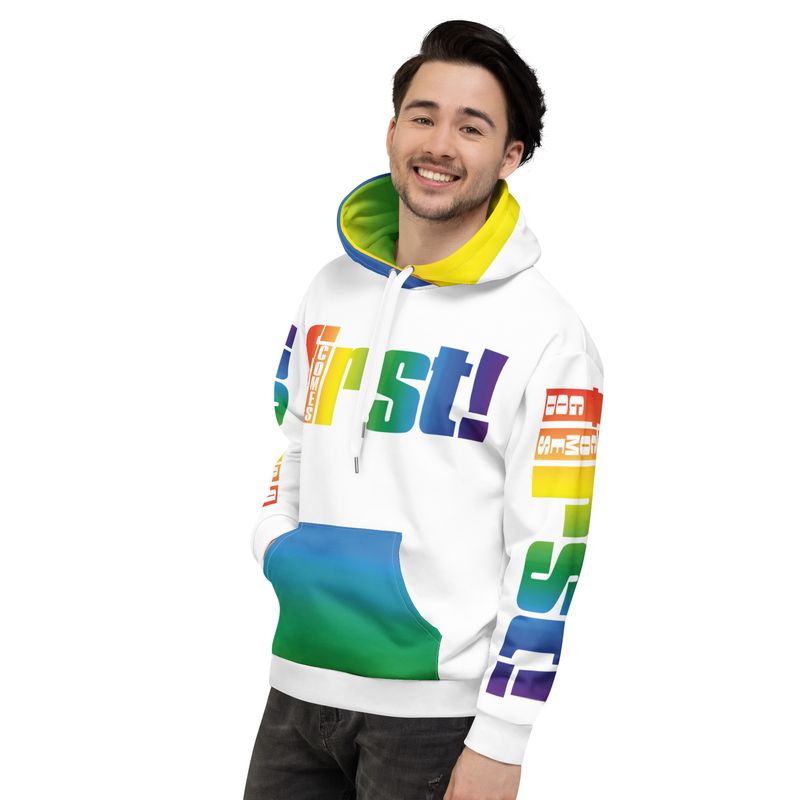 GOD COMES FIRST Genderless Hoodie