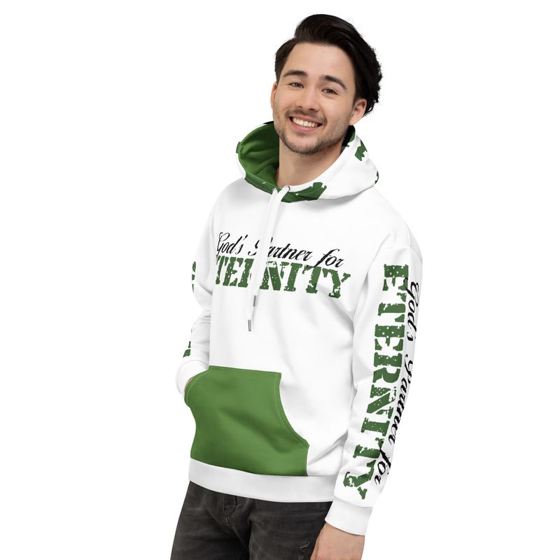 GOD'S PARTNER FOR ETERNITY Genderless Hoodie
