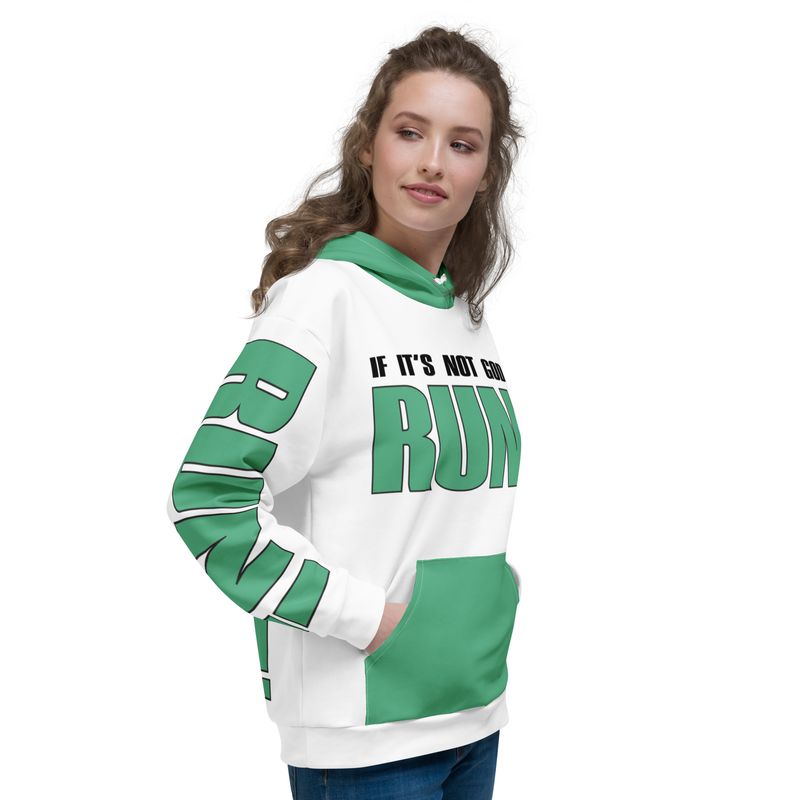 IF IT'S NOT GOD, RUN! Genderless Hoodie