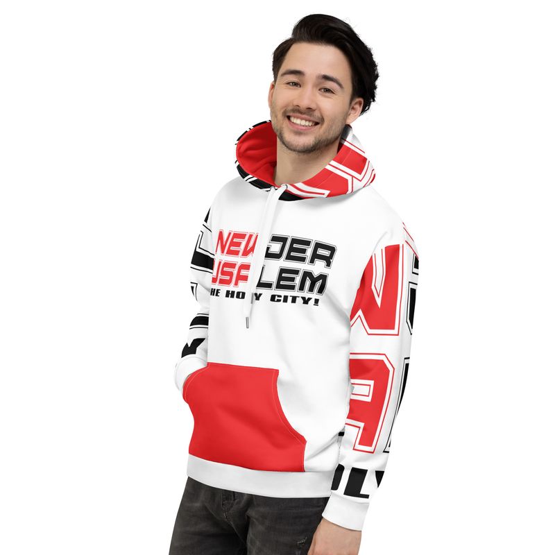 NEW JERUSALEM. THE HOLY CITY Genderless Hoodie