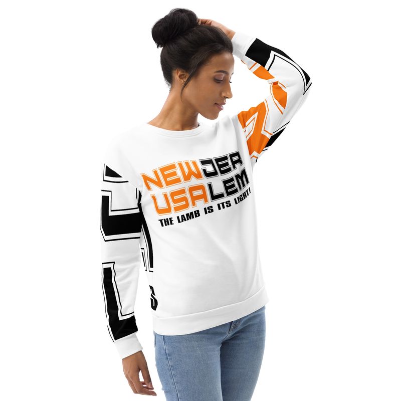 NEW JERUSALEM. THE LAMB IS ITS LIGHT Sweatshirt
