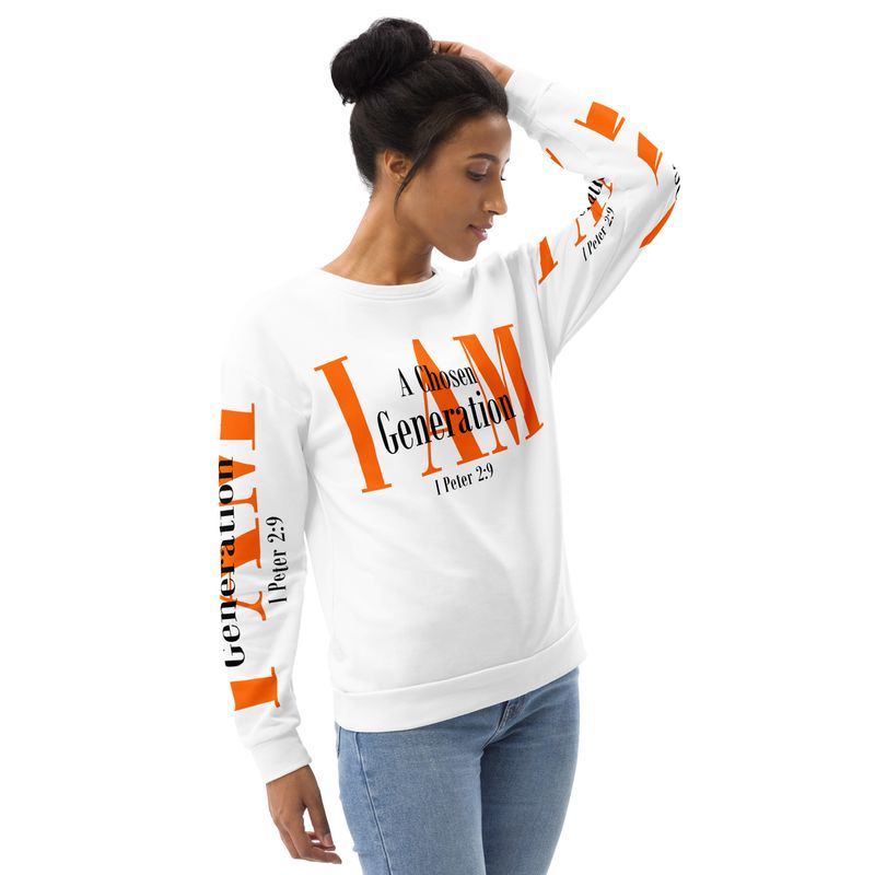 I AM A CHOSEN GENERATION Genderless Sweatshirt