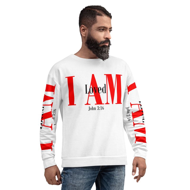 I AM LOVED Genderless Sweatshirt