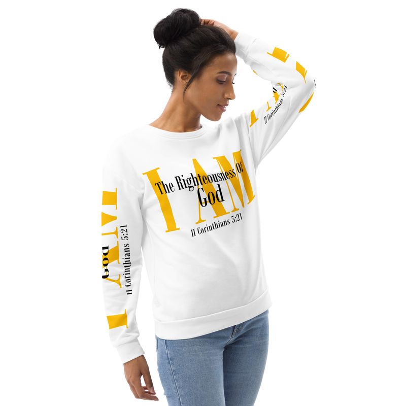I AM THE RIGHTEOUSNESS Genderless Sweatshirt