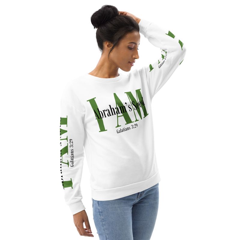 I AM ABRAHAM'S SEED Genderless Sweatshirt