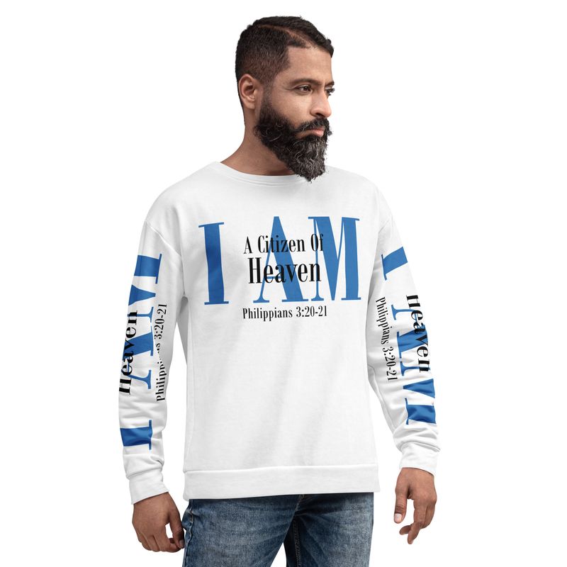 I AM A CITIZEN OF HEAVEN Genderless Sweatshirt