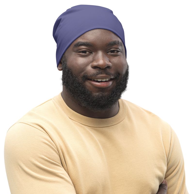 DEEP PURPLE Genderless Beanie