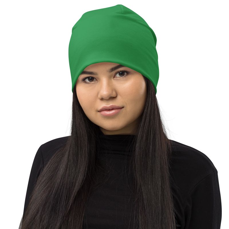 DEW GREEN Genderless Beanie
