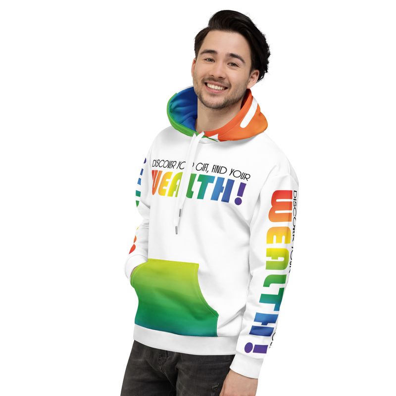 DISCOVER YOUR GIFT FIND YOUR WEALTH Genderless Hoodie