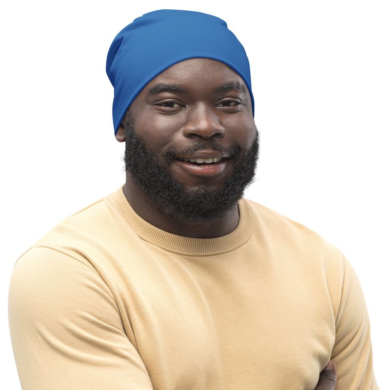 I AM BLUE Genderless Beanie