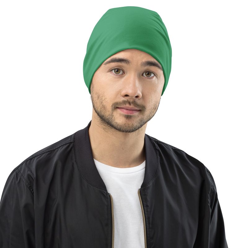 MINT GREEN Genderless Beanie