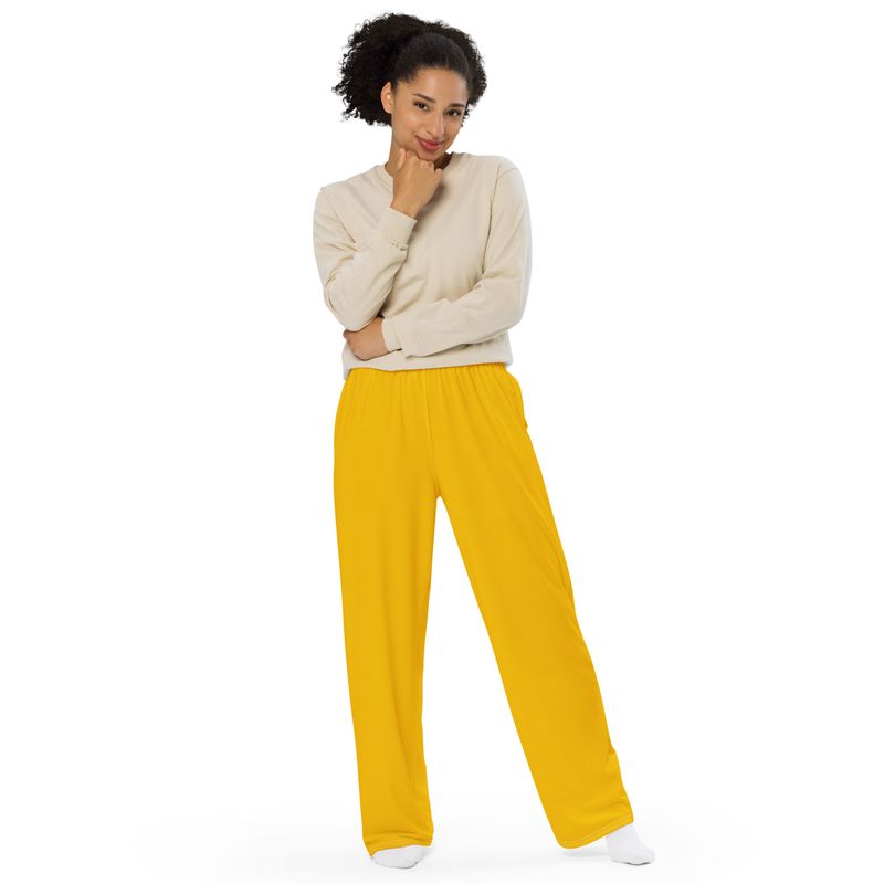 I AM YELLOW Genderless wide-leg pants