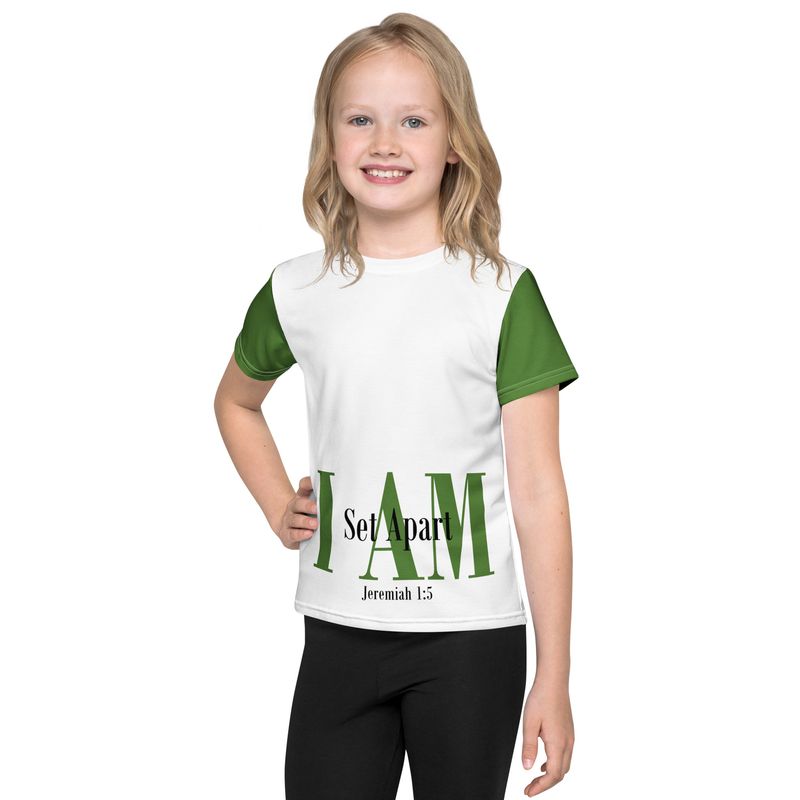I AM SET APART Genderless Kids crew neck t-shirt
