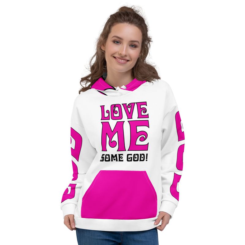 LOVE ME SOME GOD Genderless Hoodie