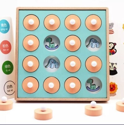 لعبة الذاكرة ومطابقة الصورة لتعليم الذاكرة
