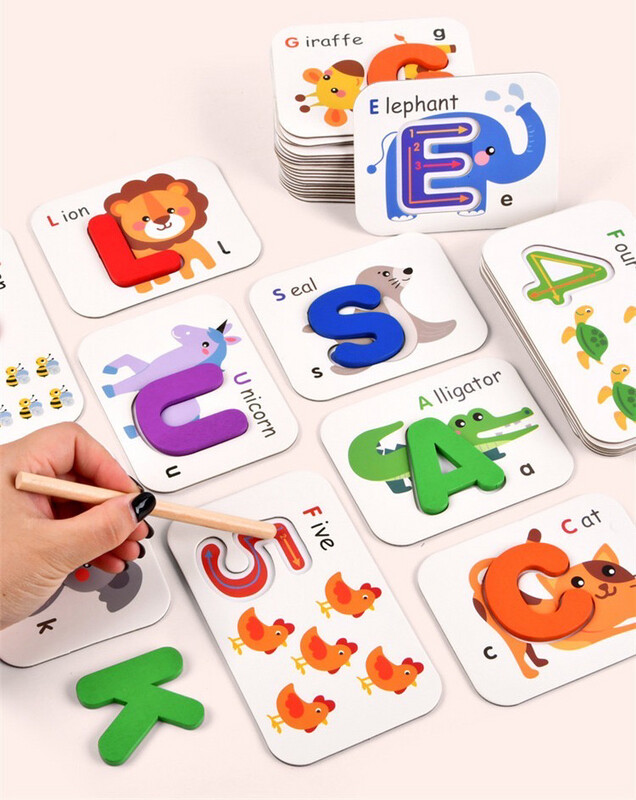 لعبة مطابقة الاحرف بالاشكال