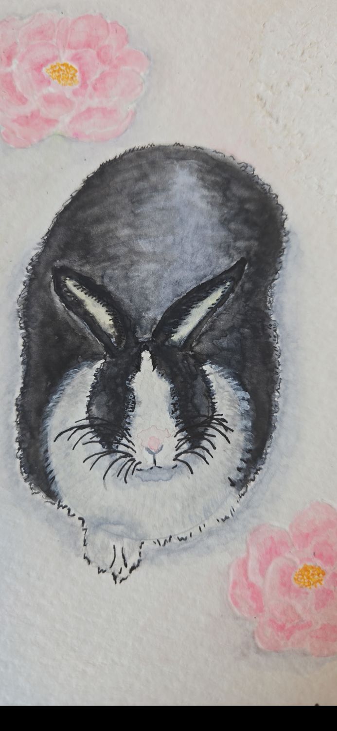 Custom Pet Watercolor Raffle