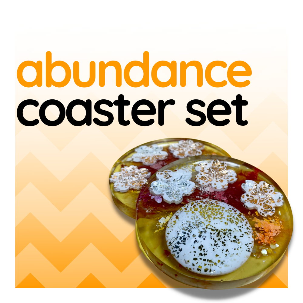 Abundance, Set of 2 Coasters