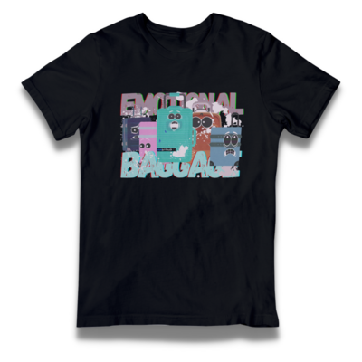 Punny T-shirt - "Emotional Baggage"