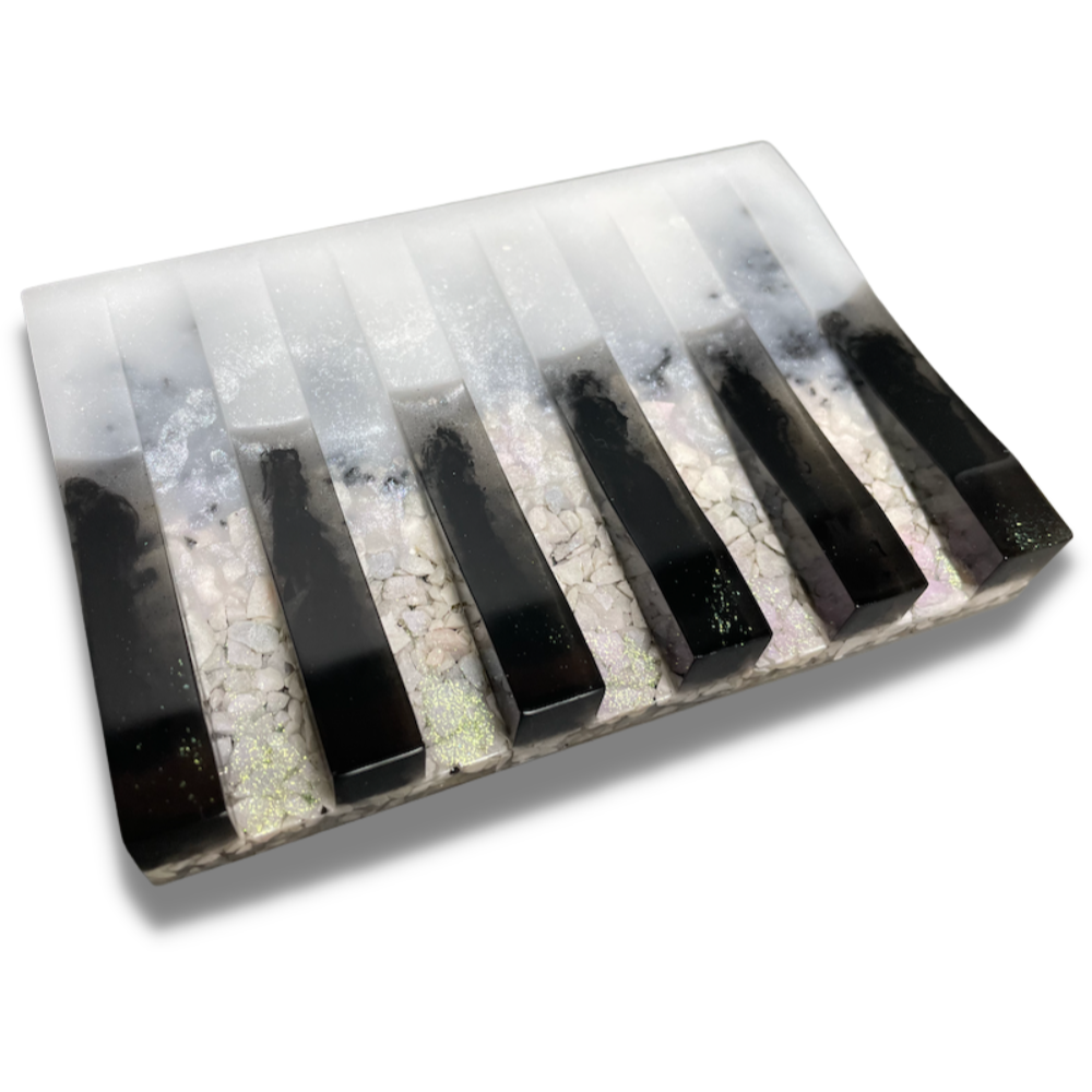 Piano Keys Soap Dish