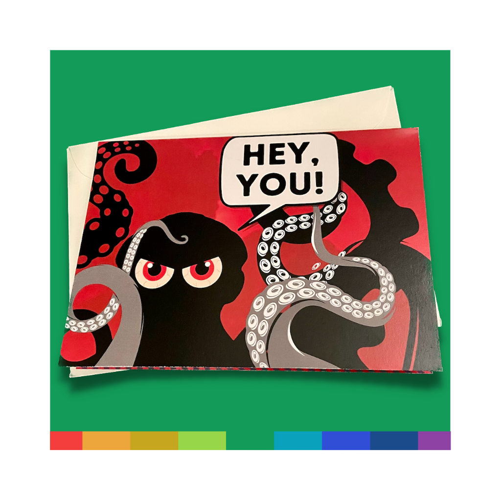 Greeting Card - Hey You!