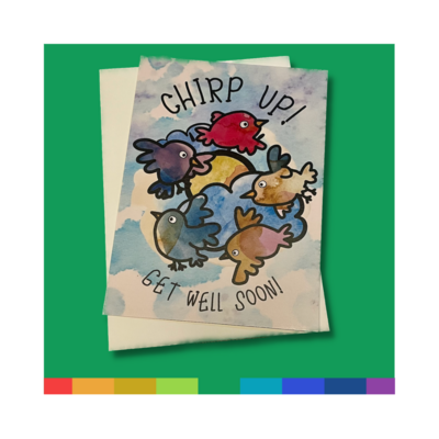 Greeting Card - Chirp Up!