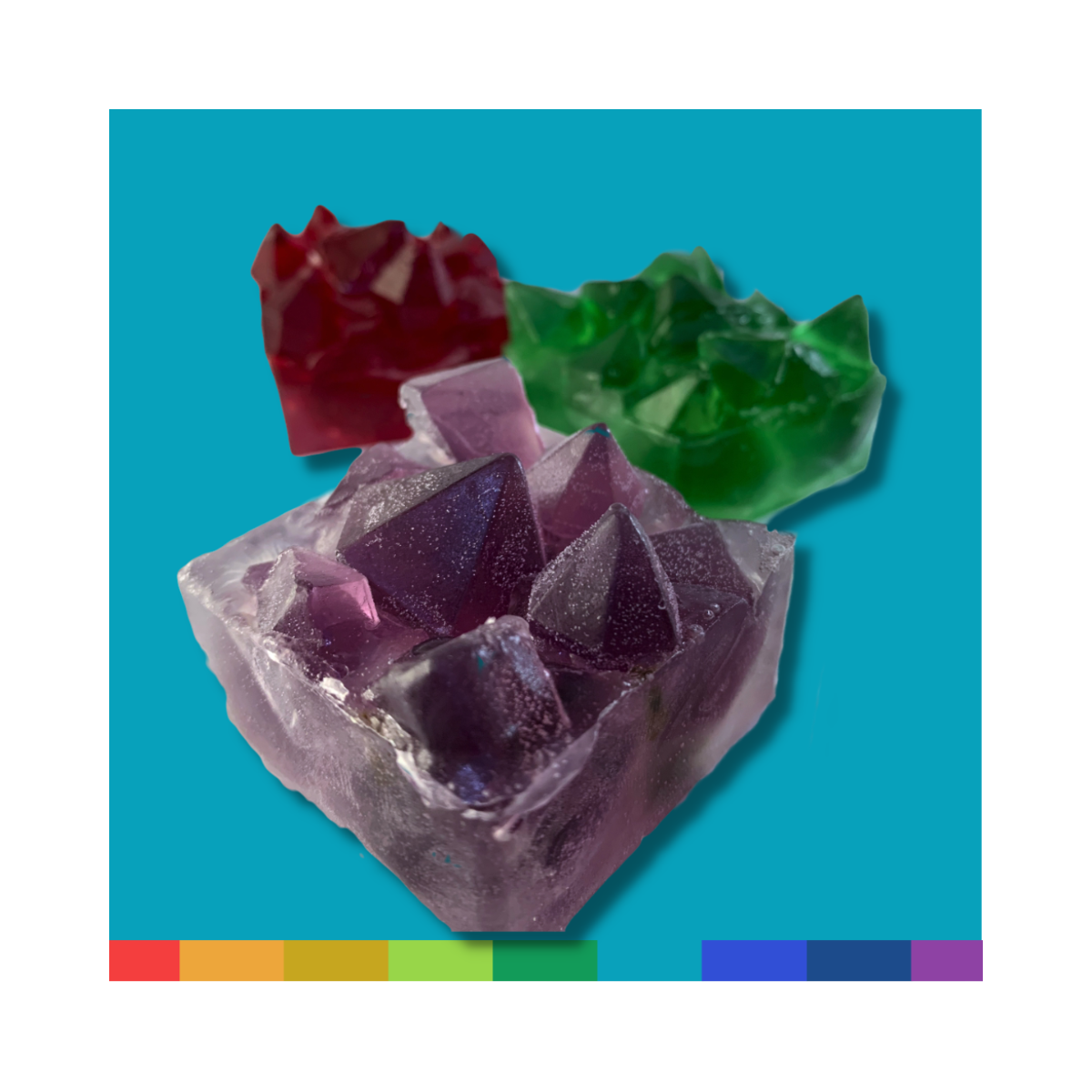 Gem Stones Boxed Soap - Available in Three Hues