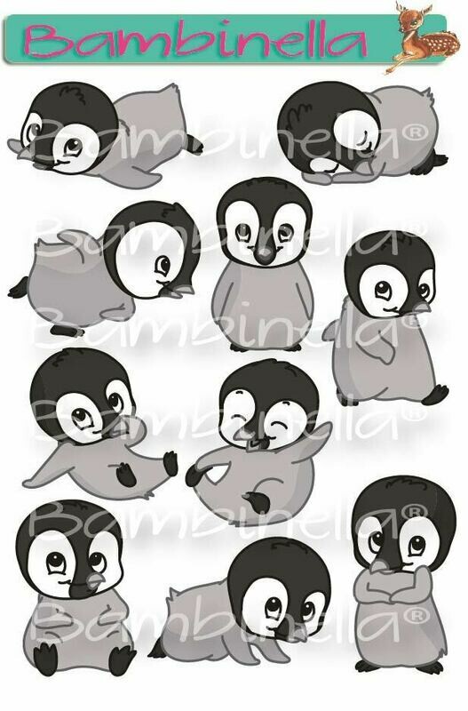 Stickerparade – Pinguin - 10 Sticker Stickerparade – Pinguin - 10 Sticker