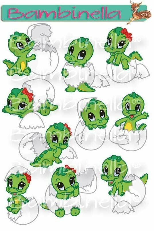 Stickerparade – Krokodil- 10 Sticker Stickerparade – Krokodil- 10 Sticker