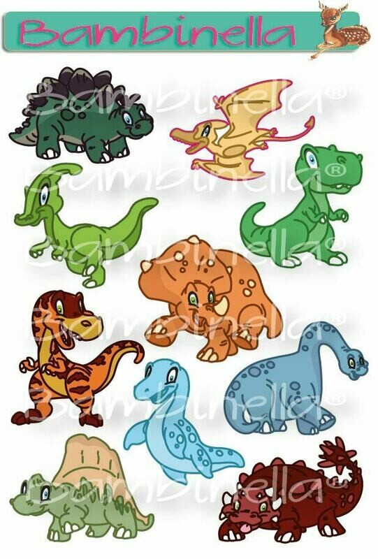 Stickerparade – Dinos - 10 Sticker Stickerparade – Dinos - 10 Sticker