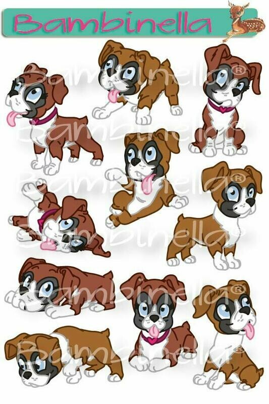 Stickerparade – Boxer- 10 Sticker Stickerparade – Boxer- 10 Sticker
