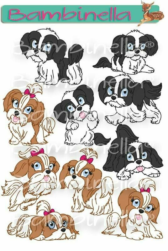 Stickerparade – Shi Tzu - 10 Sticker Stickerparade – Shi Tzu - 10 Sticker