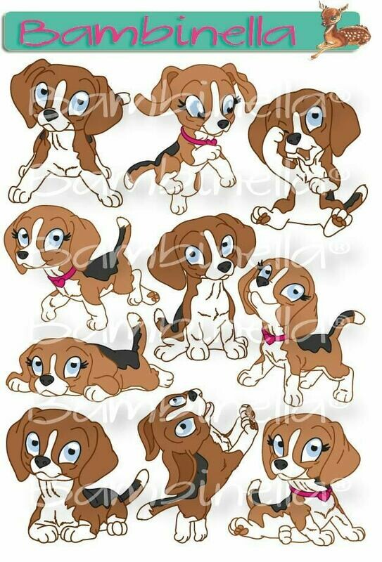 Stickerparade – Beagle - 10 Sticker Stickerparade – Beagle - 10 Sticker