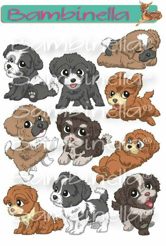 Stickerparade – Havaneser - 10 Sticker Stickerparade – Havaneser - 10 Sticker
