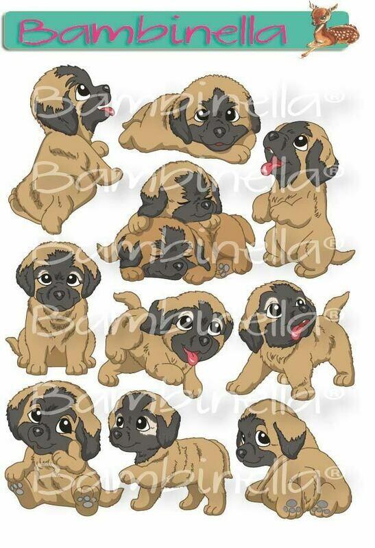Stickerparade – Leonberger - 10 Sticker Stickerparade – Leonberger - 10 Sticker