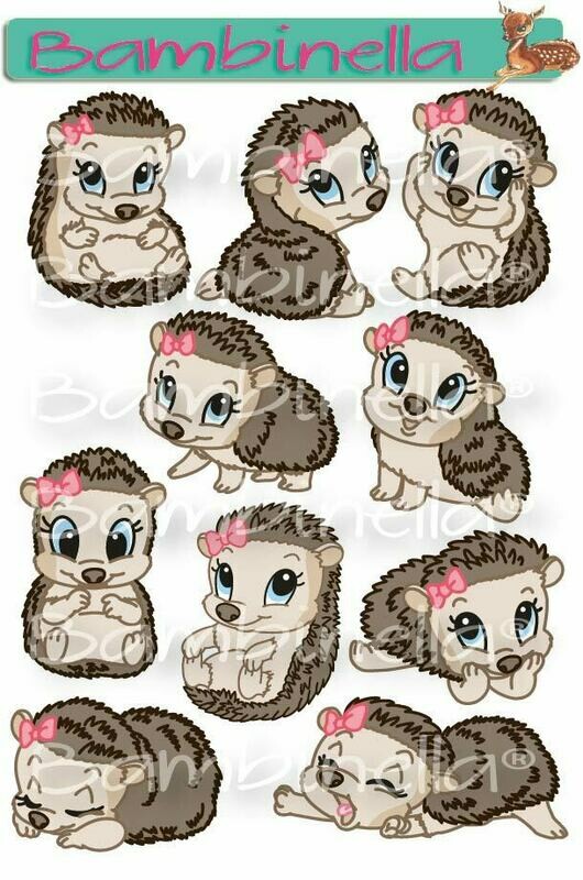Stickerparade – Igel - 10 Sticker Stickerparade – Igel - 10 Sticker