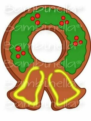 Bügelbild Velour/Flock Bügelapplikation: Lebkuchen Weihnachten Bügelbild Velour/Flock Bügelapplikation: Lebkuchen Weihnachten