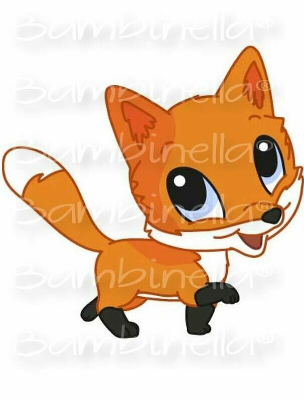 Bügelbild Velour/Flock Bügelapplikation: Fuchs Bügelbild Velour/Flock Bügelapplikation: Fuchs