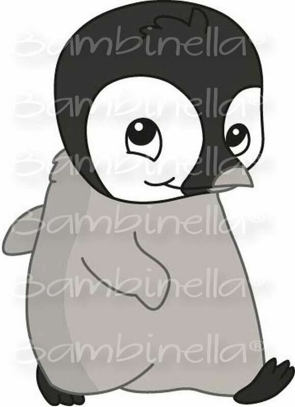 Bügelbild Velour/Flock Bügelapplikation: Pinguin Bügelbild Velour/Flock Bügelapplikation: Pinguin