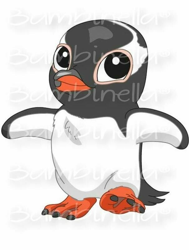 Bügelbild Velour/Flock Bügelapplikation: Pinguin Eselspinguin Bügelbild Velour/Flock Bügelapplikation: Pinguin Eselspinguin