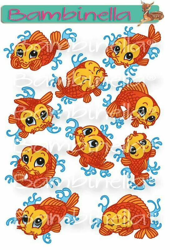 Stickerparade – Koi- 10 Sticker Stickerparade – Koi- 10 Sticker